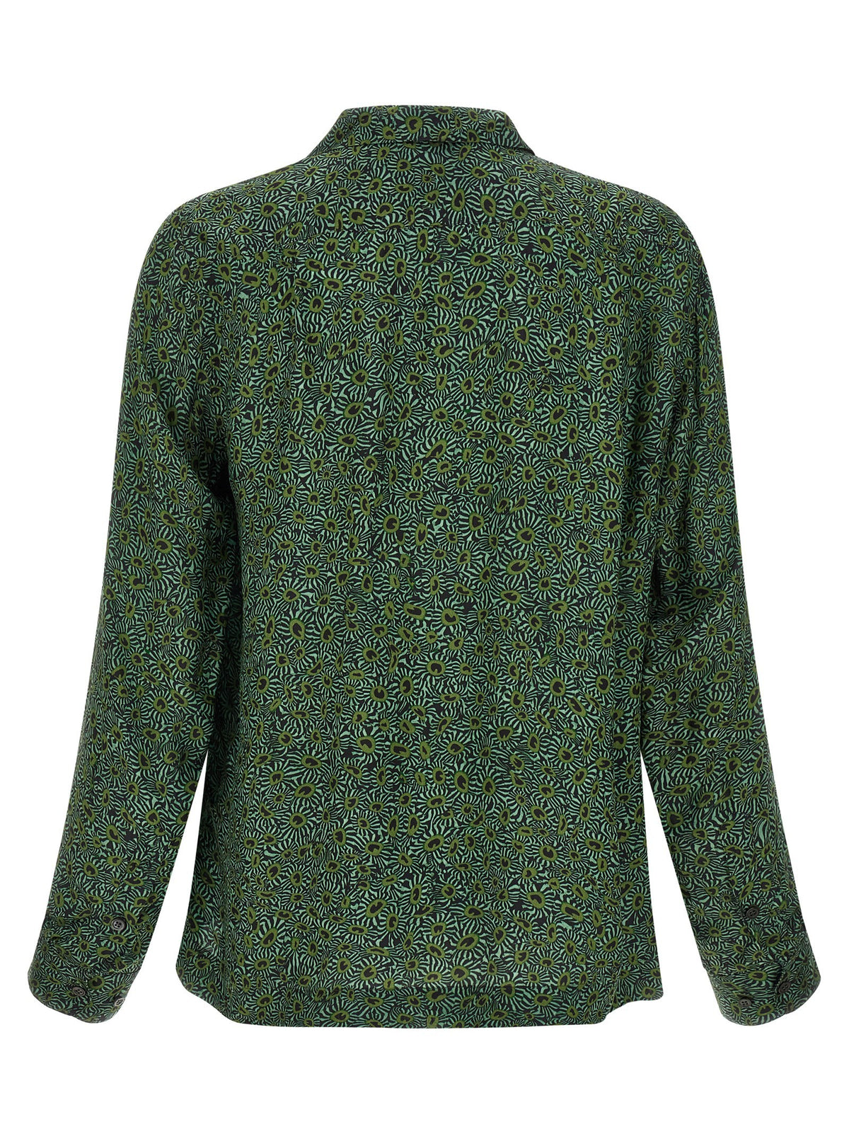 Dries Van Noten Carlty Shirt Green, view 2