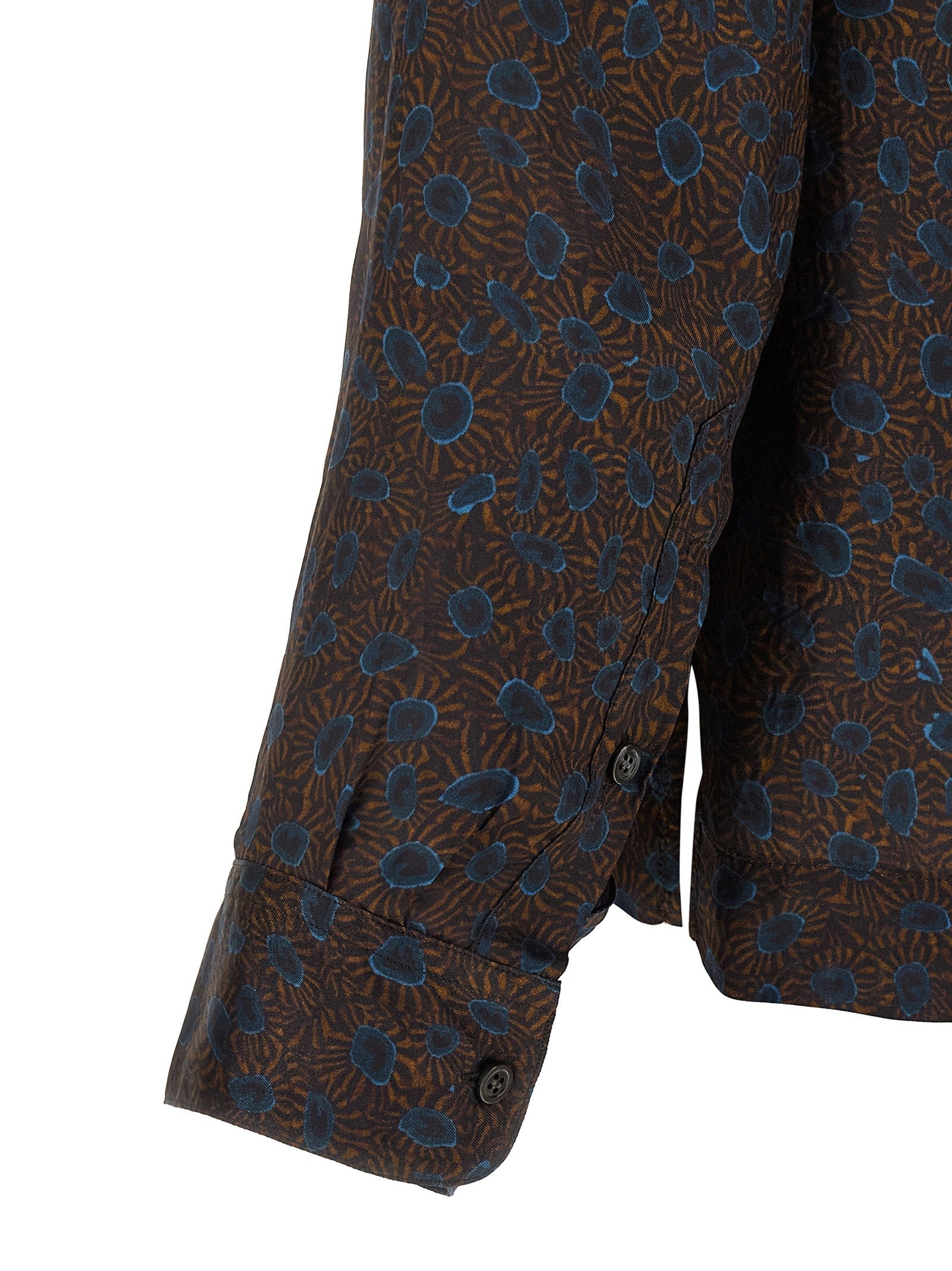Dries Van Noten Carlty Shirt Brown