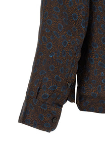 Dries Van Noten Carlty Shirt Brown