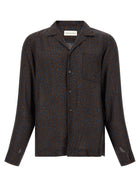 Dries Van Noten Carlty Shirt Brown