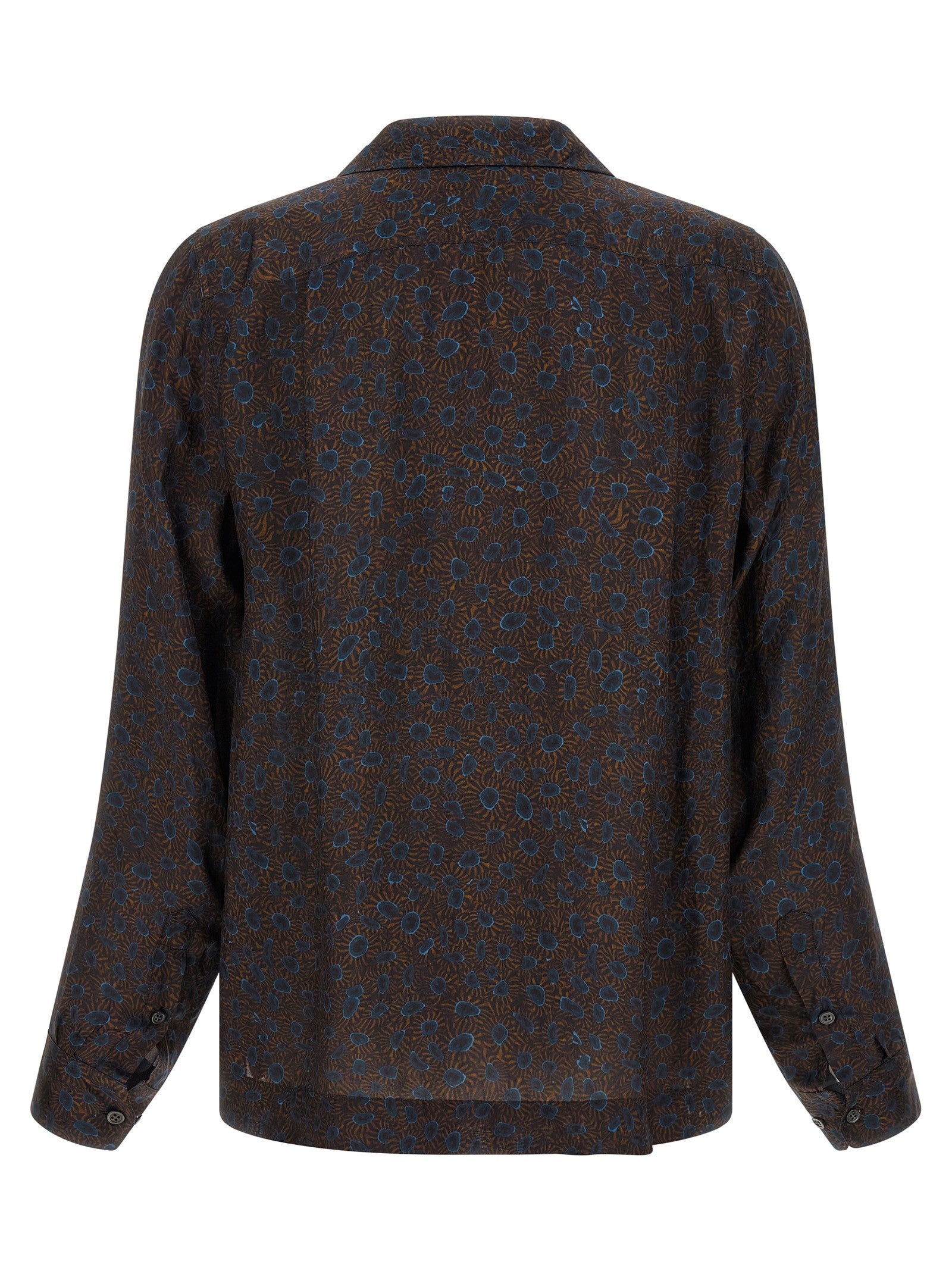 Dries Van Noten Carlty Shirt Brown
