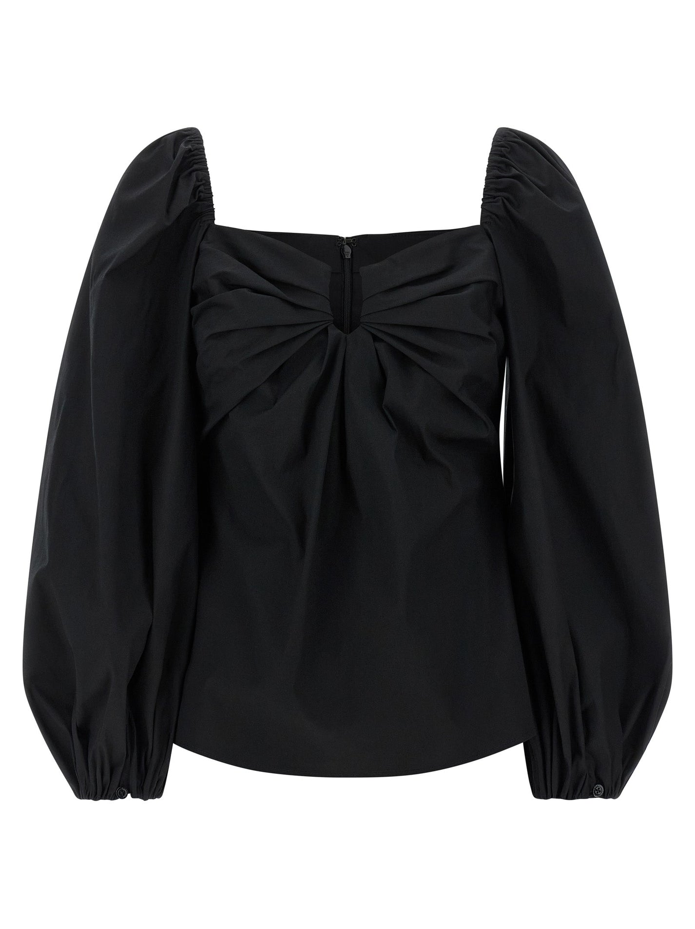CAROLINA HERRERA - CAROLINA HERRERA - ’Puff’ sleeve top - Women’s Tops