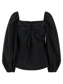 CAROLINA HERRERA - CAROLINA HERRERA - ’Puff’ sleeve top - Women’s Tops