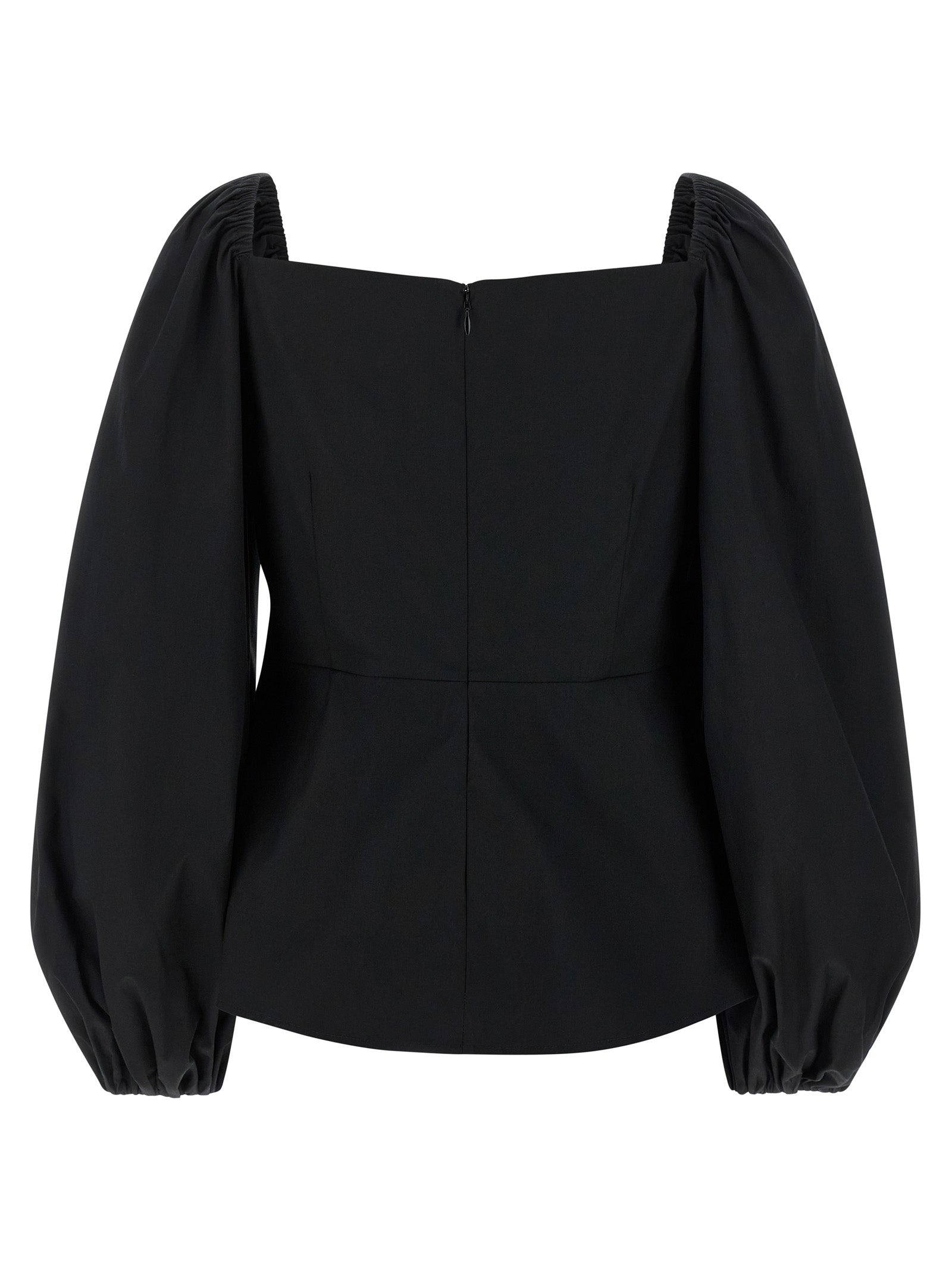 CAROLINA HERRERA - CAROLINA HERRERA - ’Puff’ sleeve top - Women’s Tops