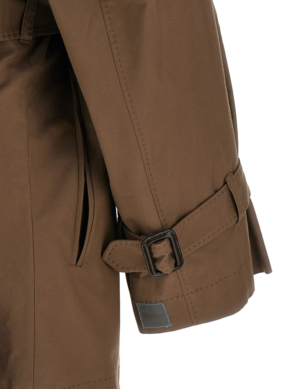 Max Mara The Cube Caroline Trench Coat Brown