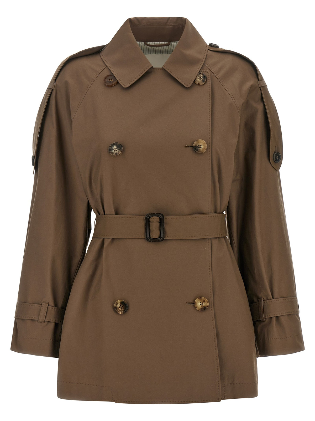Max Mara The Cube Caroline Trench Coat Brown