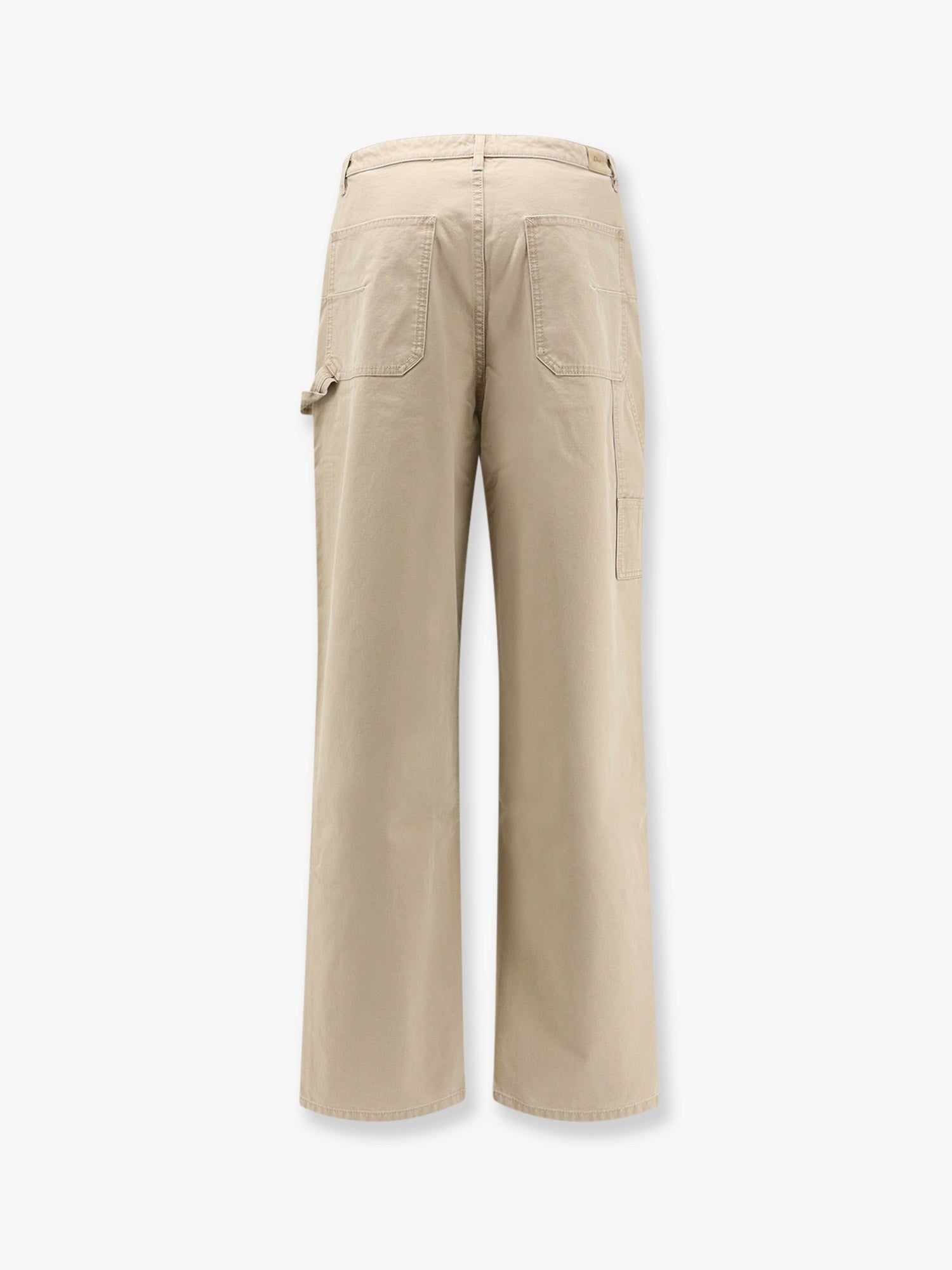 Dior Men's Carpenter Cotton Trousers Beige