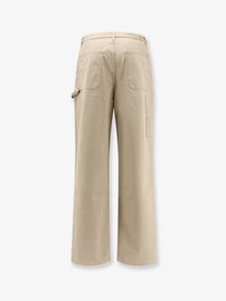 Dior Men's Carpenter Cotton Trousers Beige