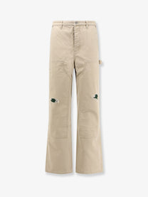 Dior Men's Carpenter Cotton Trousers Beige