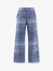 Dior Men's Carpenter Jacquard Jeans Blue Dior