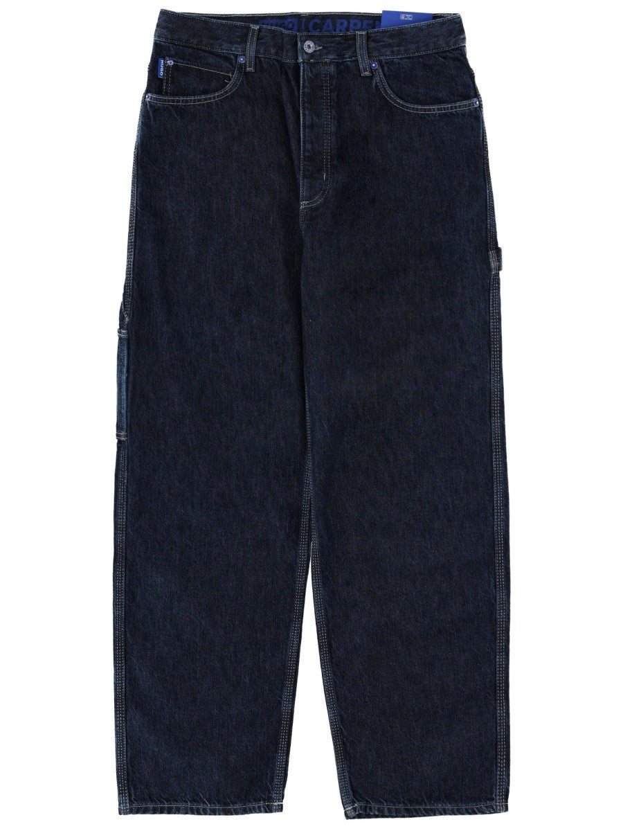 HUGO BOSS Men's Carpenter Jeans Blue
