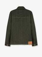 Walk In Paris Men's Carpenters Green Denim Jacket Green, view 2