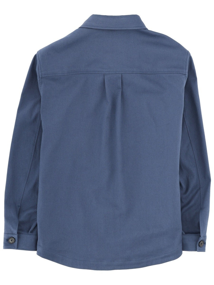 BOSS Men's Carper Overshirt Blue, view 2