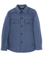BOSS Men's Carper Overshirt Blue
