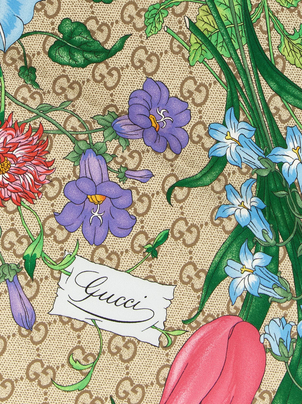 Gucci Carré GG and Gucci Flora Beige, view 2