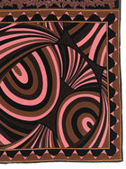 Emilio Pucci Carré Mix of Prints Gold