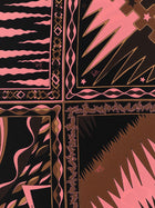 Emilio Pucci Carré Mix of Prints Gold