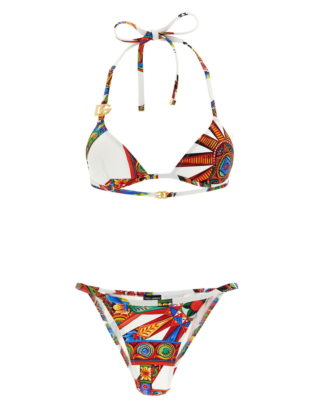 Dolce &amp; Gabbana Carretto Bikini Gold