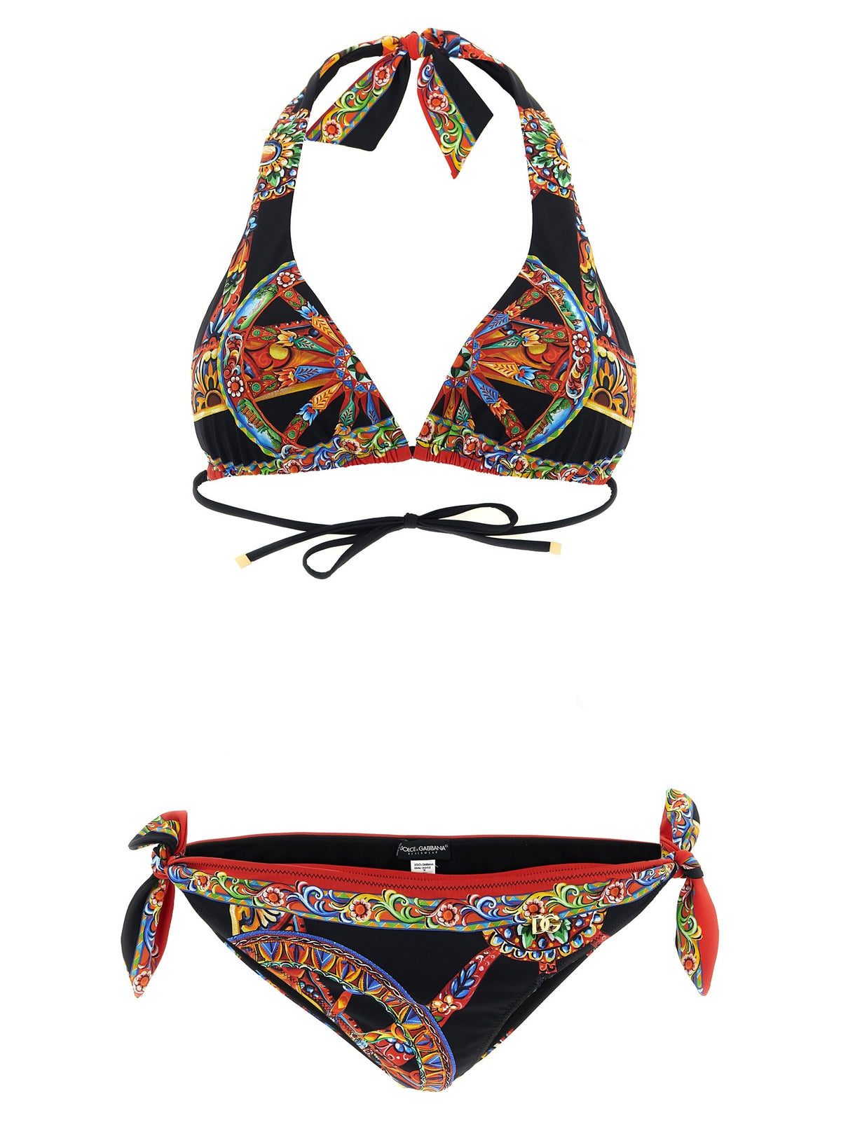 Dolce &amp; Gabbana Carretto Bikini Gold