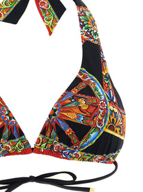 Dolce &amp; Gabbana Carretto Bikini Gold