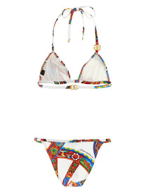 Dolce &amp; Gabbana Carretto Bikini Gold