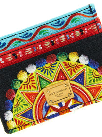 Dolce &amp; Gabbana Carretto Card Holder Gold
