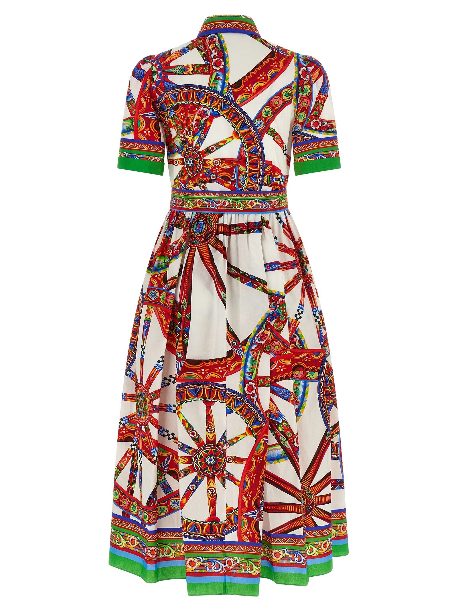 Dolce &amp; Gabbana Carretto Dress Gold