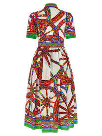 Dolce &amp; Gabbana Carretto Dress Gold