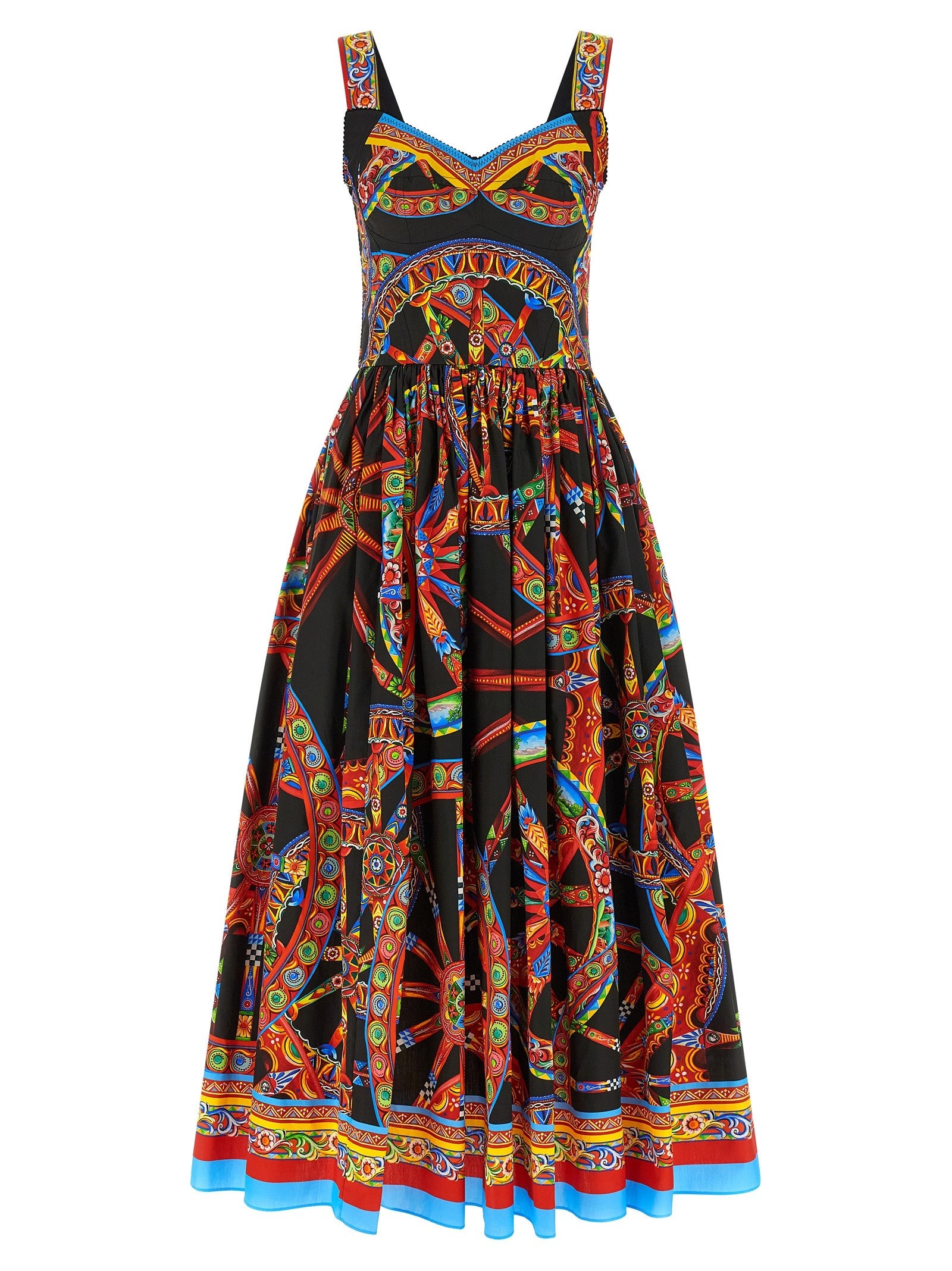 Dolce &amp; Gabbana Carretto Dress Gold