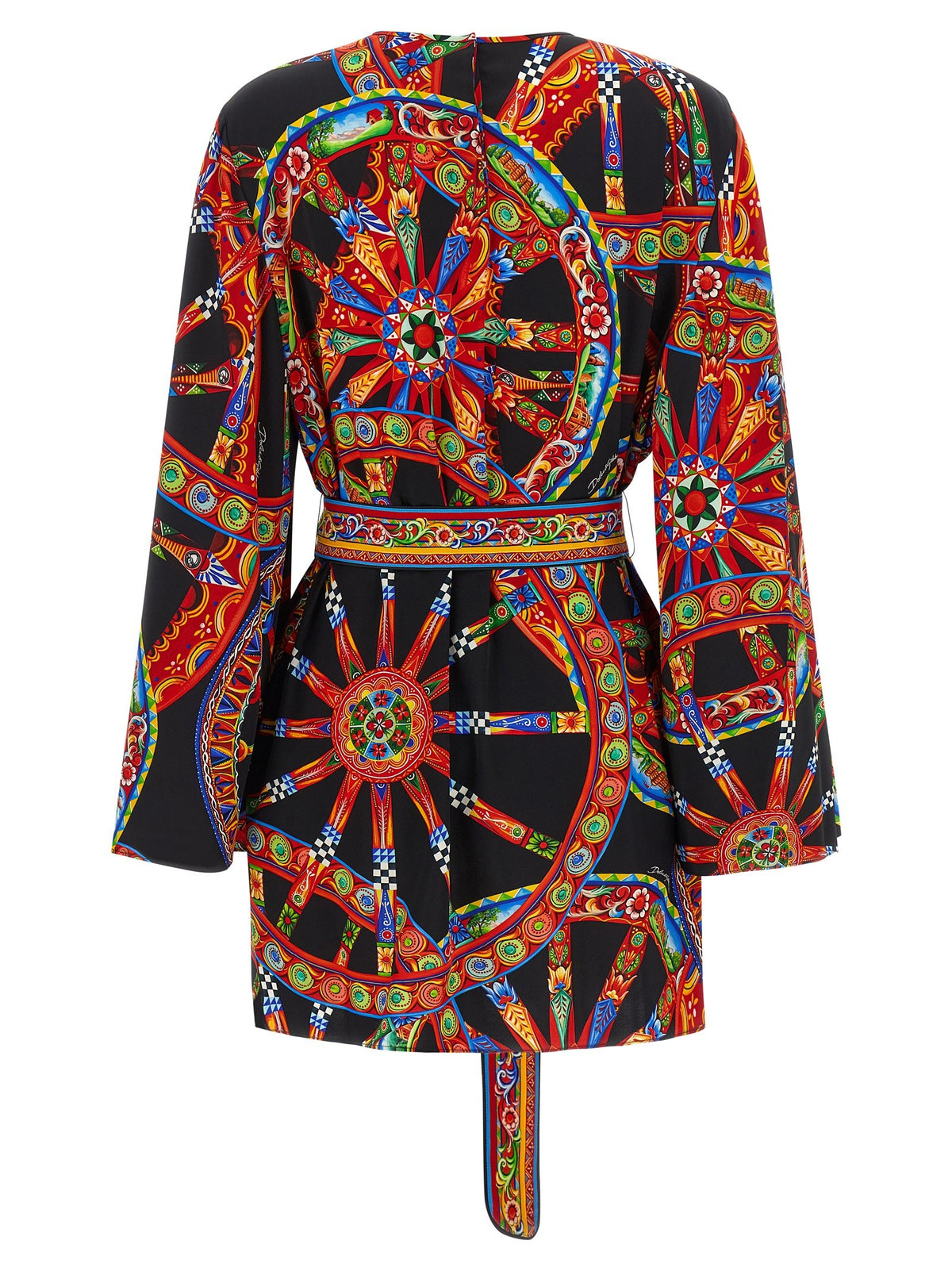 Dolce &amp; Gabbana Carretto Dress Gold