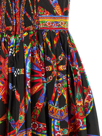 Dolce &amp; Gabbana Carretto Dress Gold