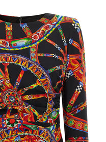 Dolce &amp; Gabbana Carretto Dress Gold