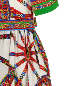 Dolce &amp; Gabbana Carretto Dress Gold