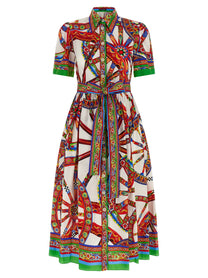 Dolce &amp; Gabbana Carretto Dress Gold