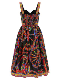 Dolce &amp; Gabbana Carretto Dress Gold