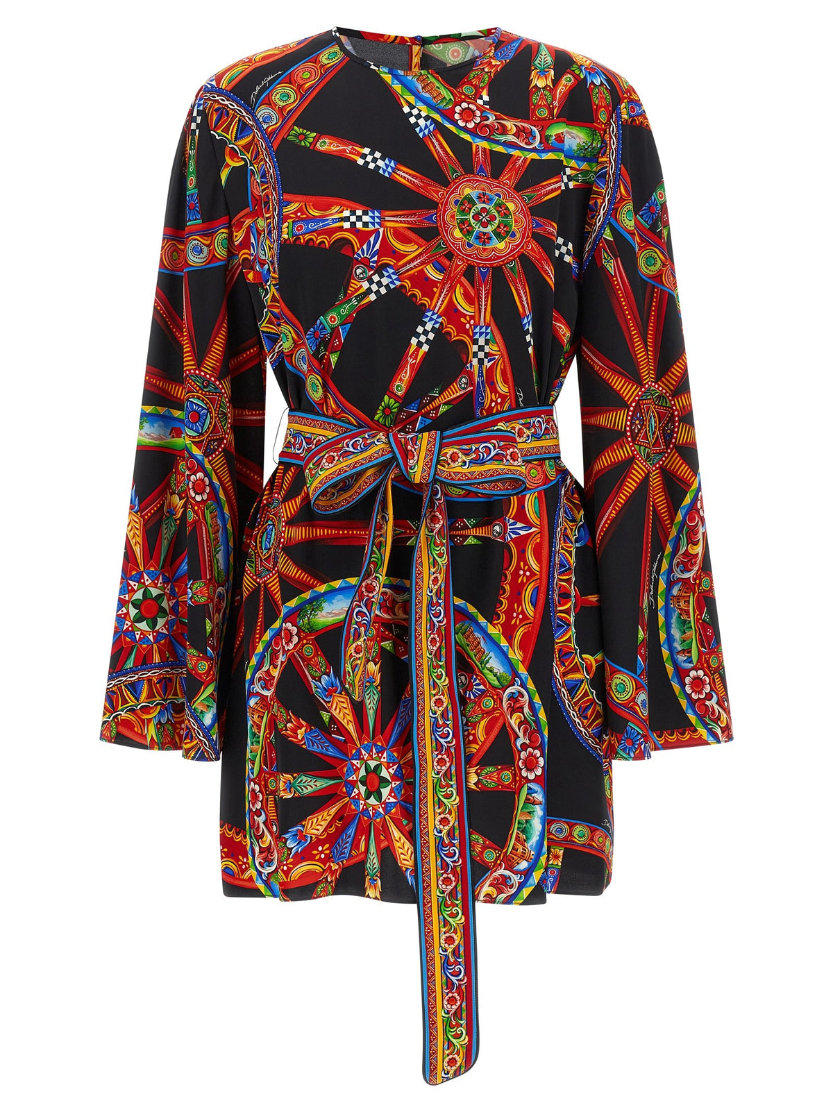 Dolce &amp; Gabbana Carretto Dress Gold