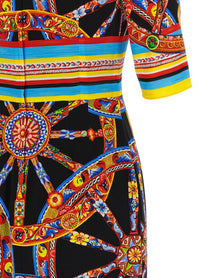 Dolce &amp; Gabbana Carretto Dress Gold