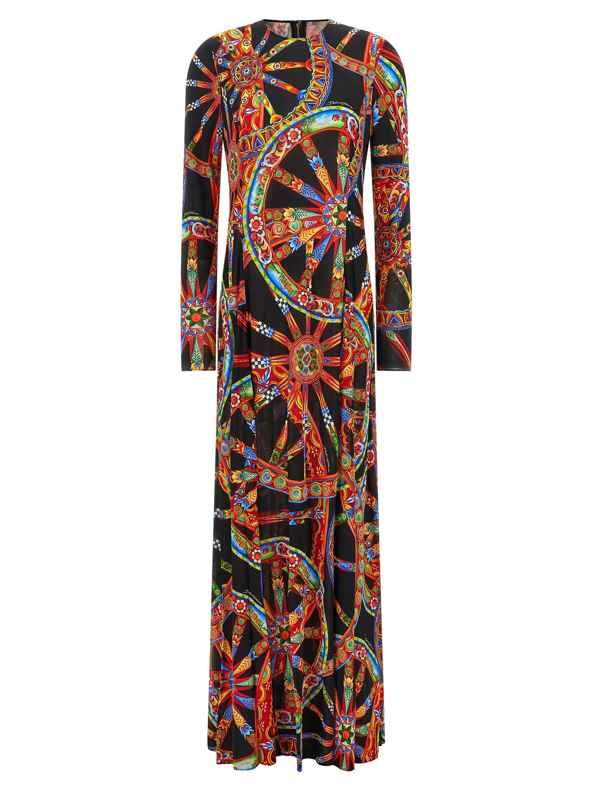Dolce &amp; Gabbana Carretto Dress Gold
