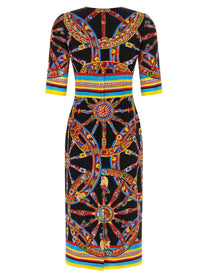 Dolce &amp; Gabbana Carretto Dress Gold