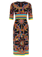 Dolce &amp; Gabbana Carretto Dress Gold