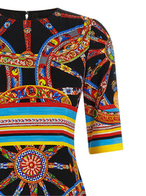 Dolce &amp; Gabbana Carretto Dress Gold