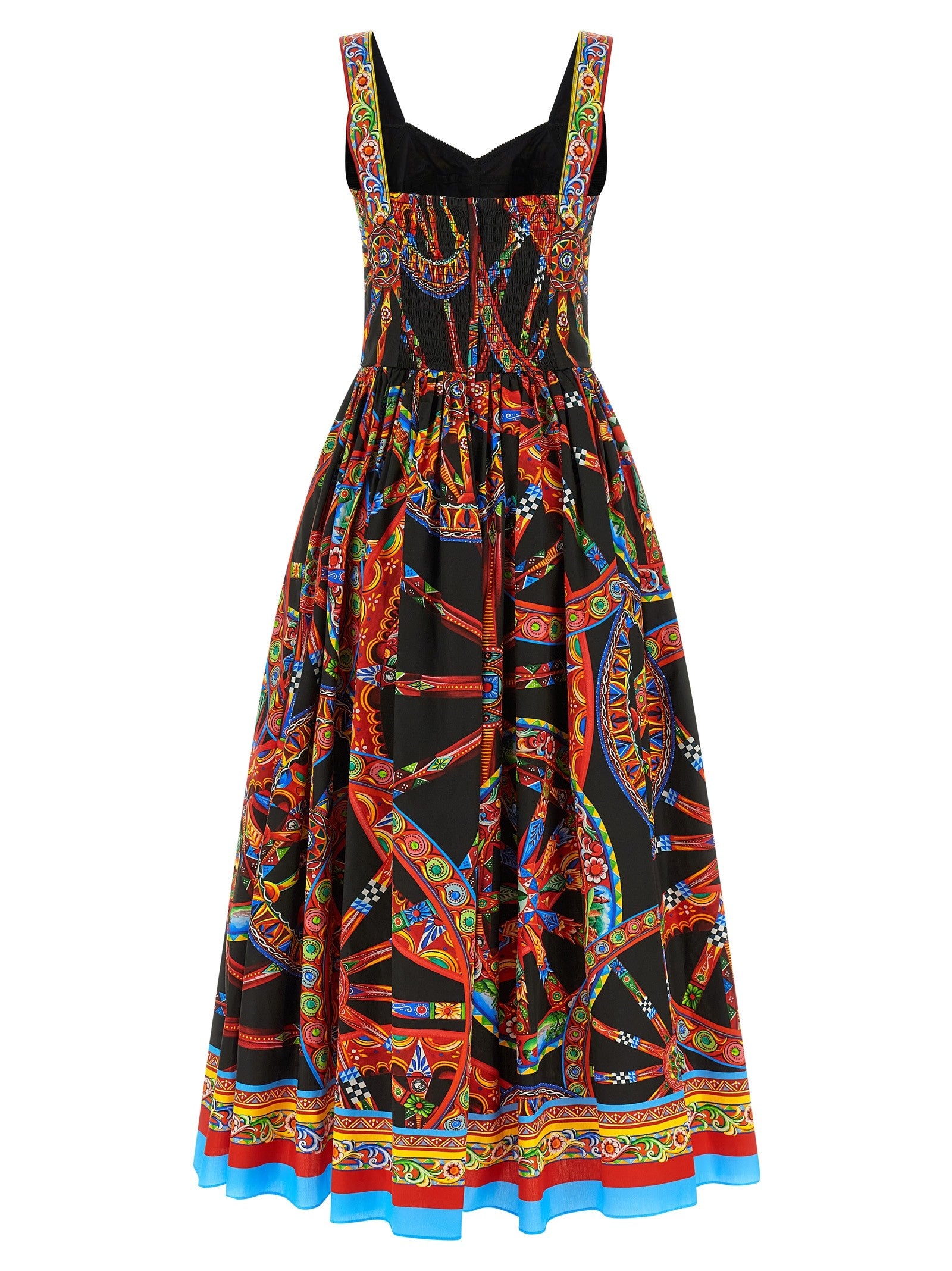 Dolce &amp; Gabbana Carretto Dress Gold