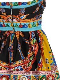 Dolce &amp; Gabbana Carretto Dress Gold