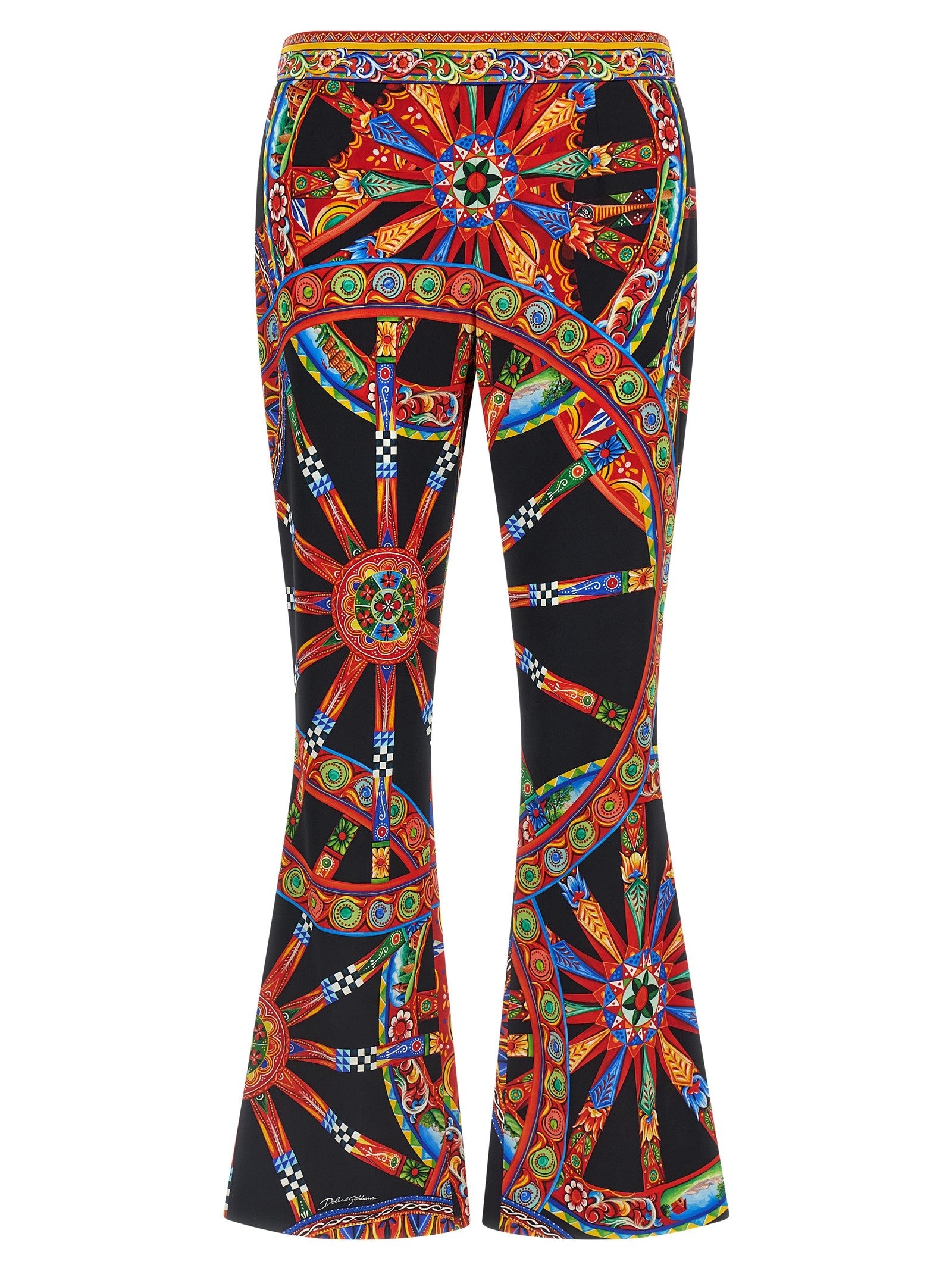 Dolce &amp; Gabbana Carretto Pants Gold