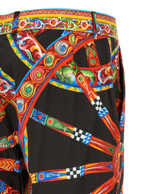 Dolce &amp; Gabbana Carretto Pants Gold