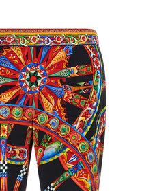 Dolce &amp; Gabbana Carretto Pants Gold