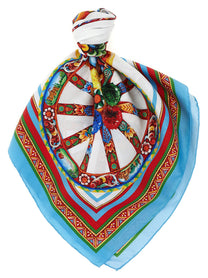 Dolce &amp; Gabbana Carretto Scarf Gold