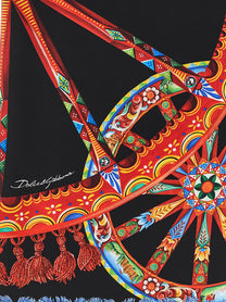 Dolce &amp; Gabbana Carretto Scarf Gold