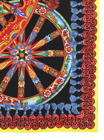 Dolce &amp; Gabbana Carretto Scarf Gold
