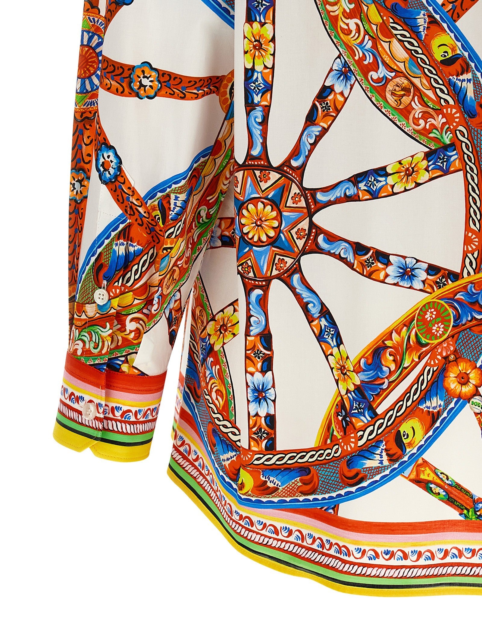 Dolce &amp; Gabbana Carretto Shirt Gold